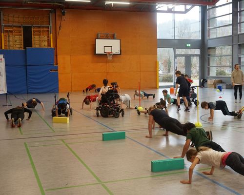 Pilotprojekt Grundschule trifft Kinderleichtathletik-inklusiv